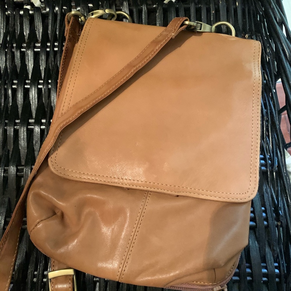 Leather Coldwater Creek Purse, like new